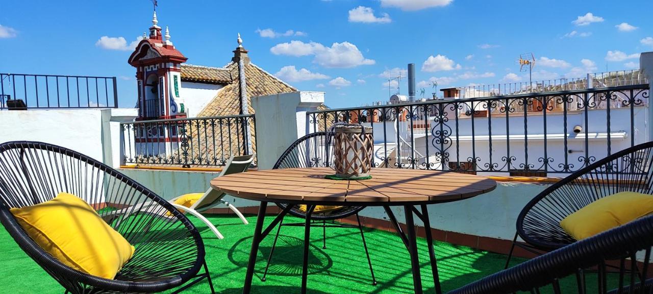 Appartamento Hostly Orfila 3A-3B Exclusive Penthouse-Center-Fibre-Parking Optional Siviglia Esterno foto