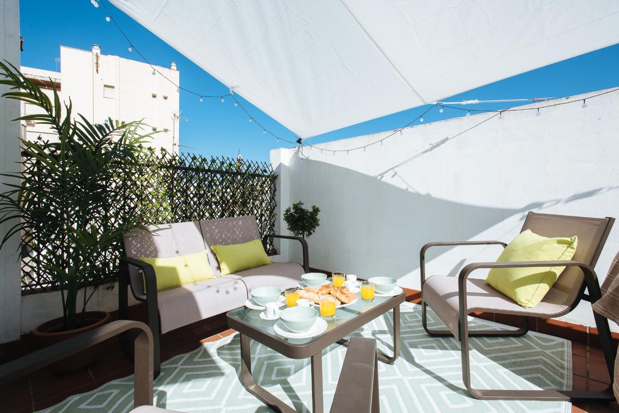 Appartamento Hostly Orfila 3A-3B Exclusive Penthouse-Center-Fibre-Parking Optional Siviglia Esterno foto